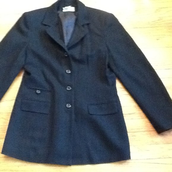 Gianni Jackets & Blazers - Gianni 100% Wool Gorgeous Black Blazer